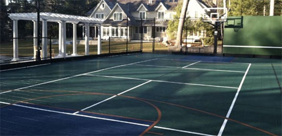Backyard Pickleball Court Installers Athletic Surfaces For Pickleball